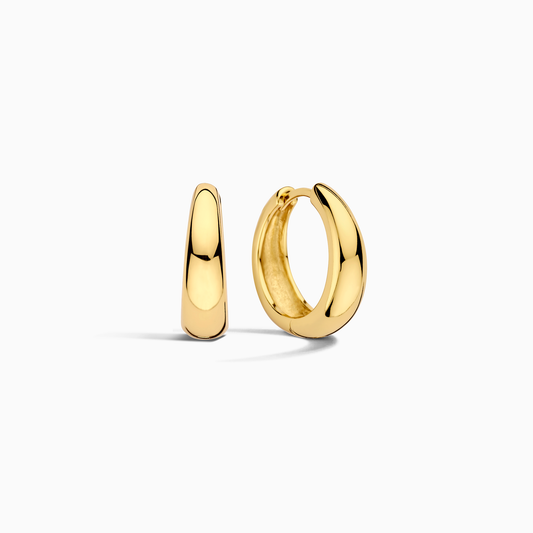 Rue Statement Hoops | Gold