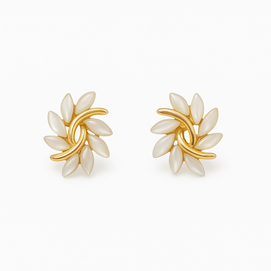 Lila™ | Women’s Elegant White Opal Earrings