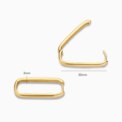 Icona™ | Gold Large Hoop Earrings